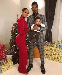 Isaiah with his parents
